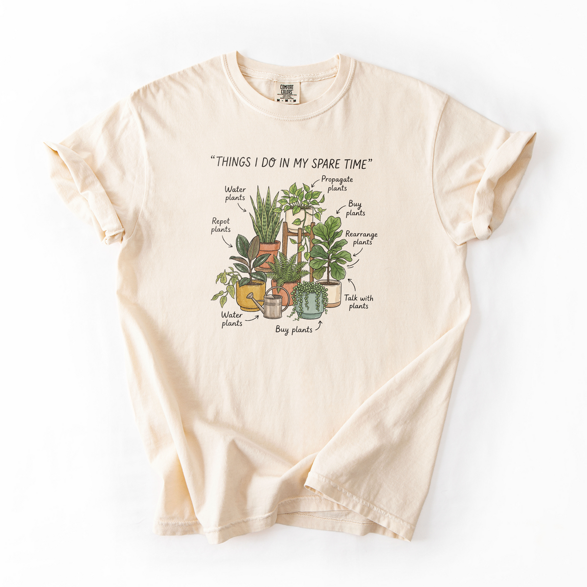 Spare Time Plant Tee