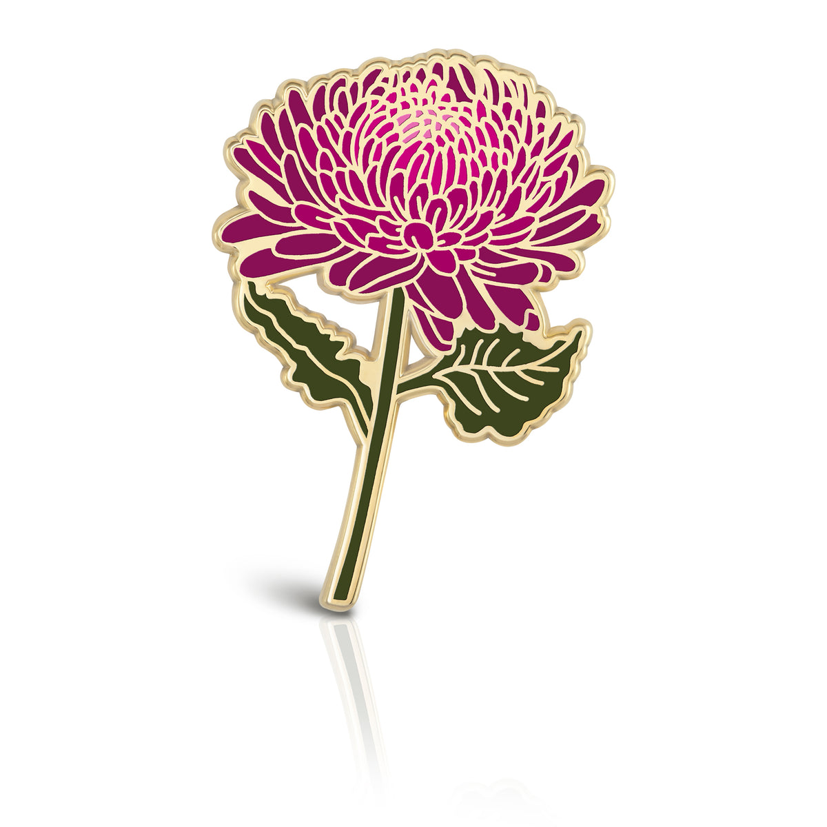 Chrysanthemum Pin – November Birth Flower