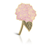 Load image into Gallery viewer, Hydrangea (Pink) Flower Enamel Pin | Wedding Lapel Pin
