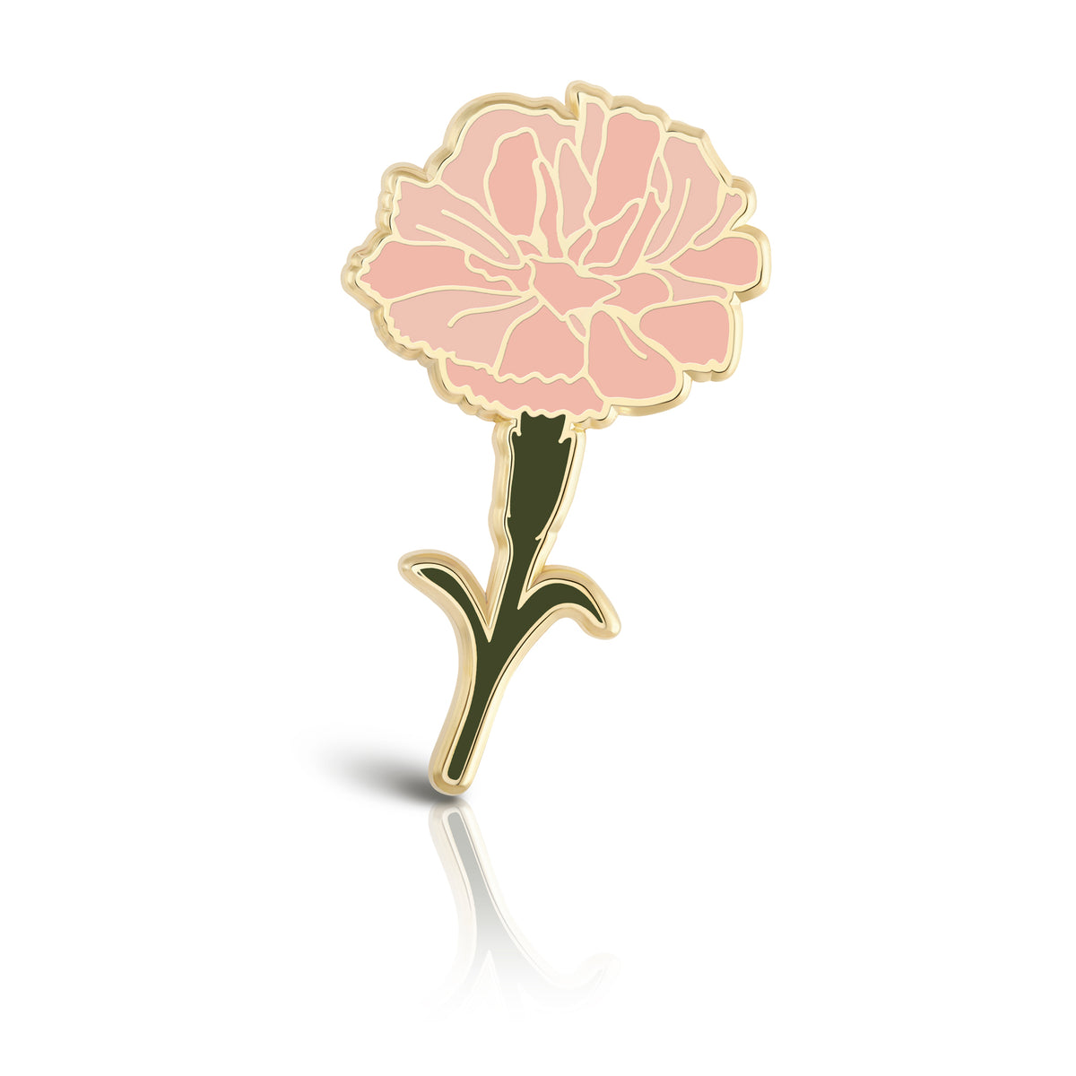 Carnation Pin · January Birth Flower
