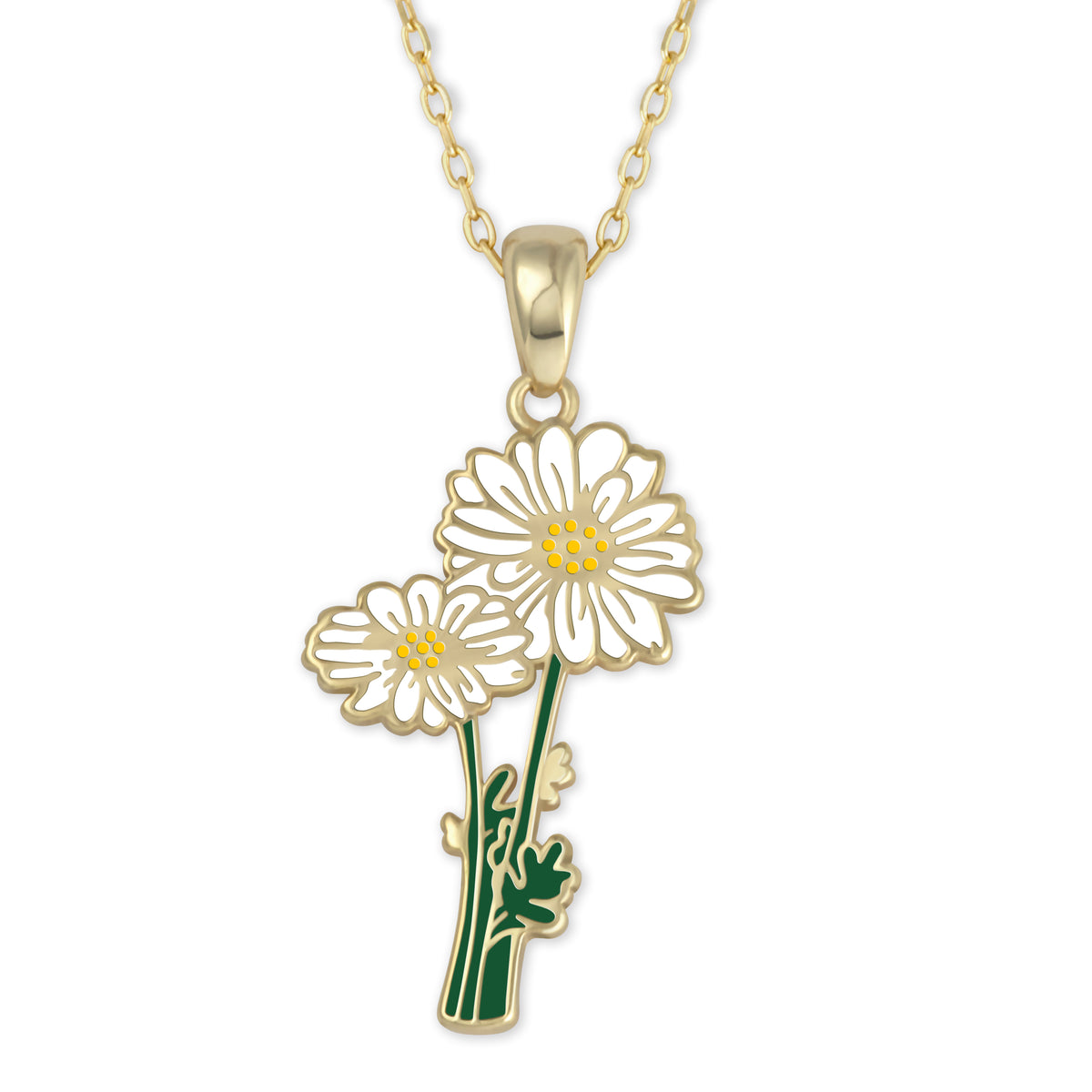 Daisy Necklace · April Birth Flower