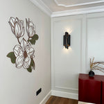 Load image into Gallery viewer, DIY Magnolia Wall Decor Kit  Wooden Magnolia Flower Art
