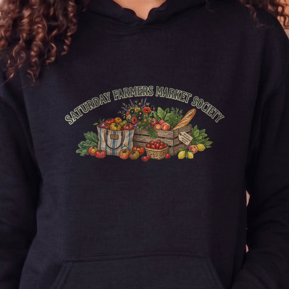 Saturday Farmers Market Society Hoodie