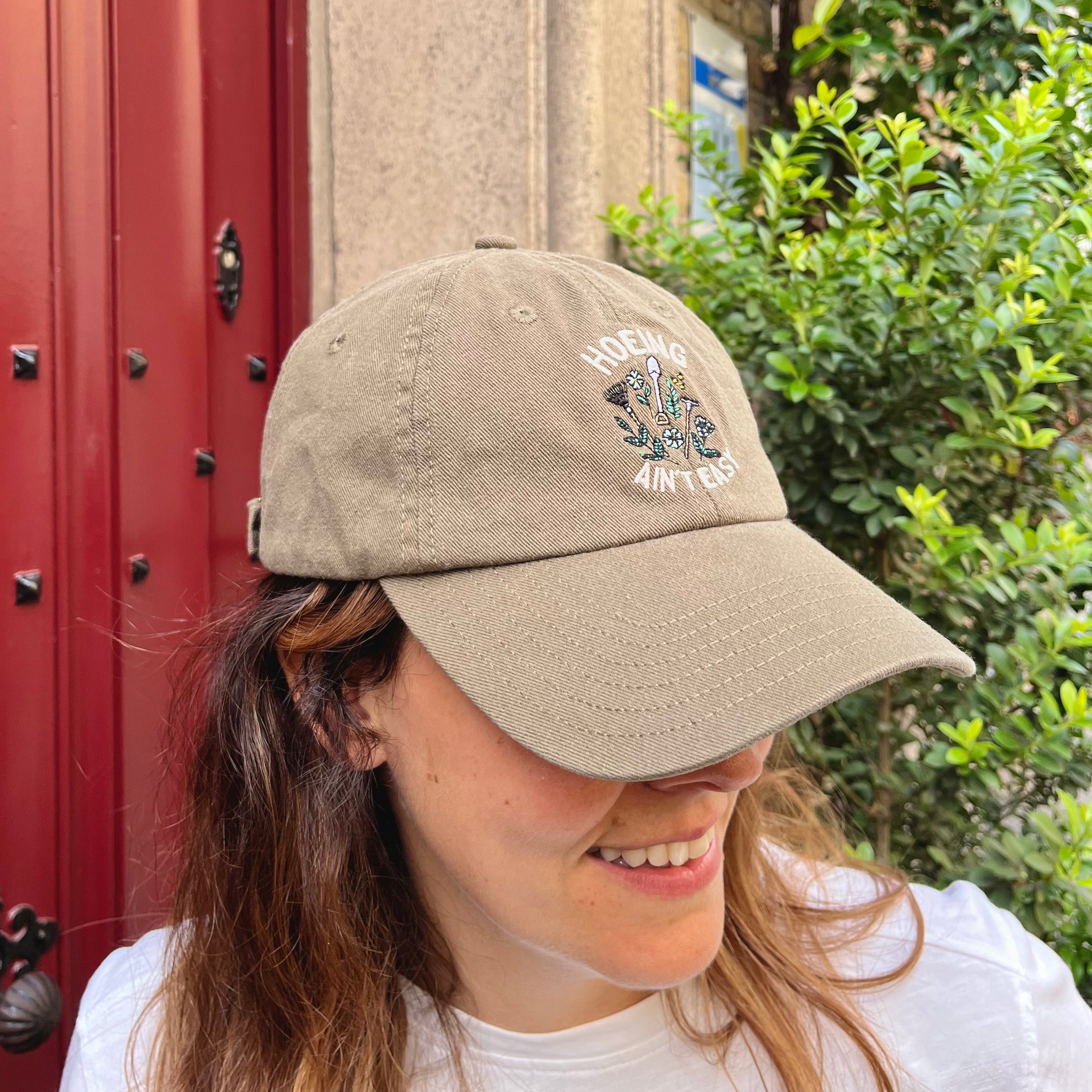 Hoeing Ain't Easy Hat