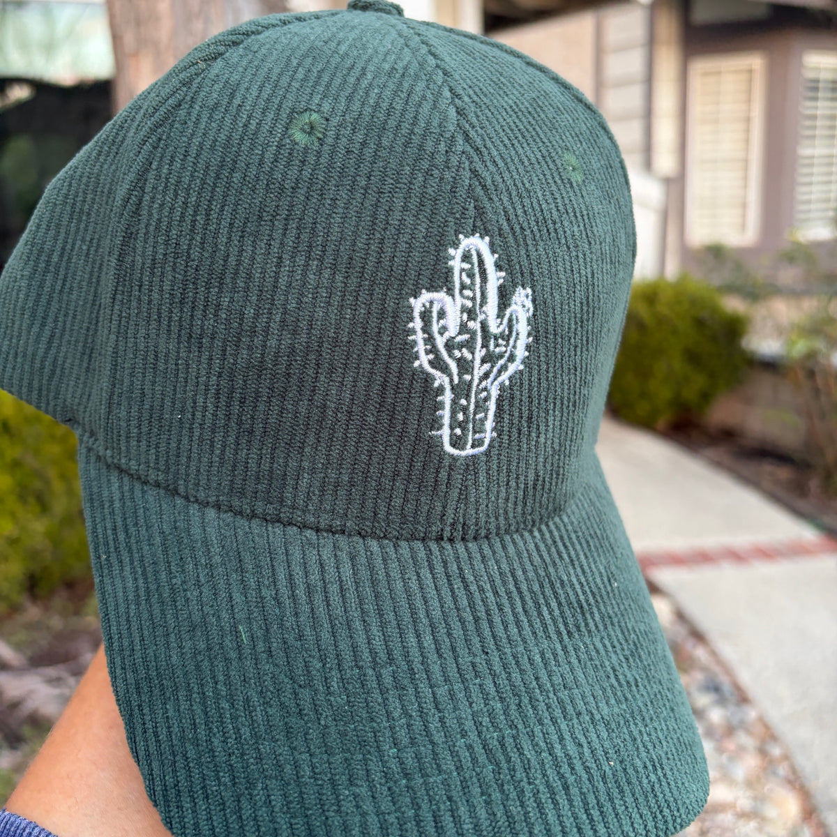 Corduroy Cactus Dad Hat