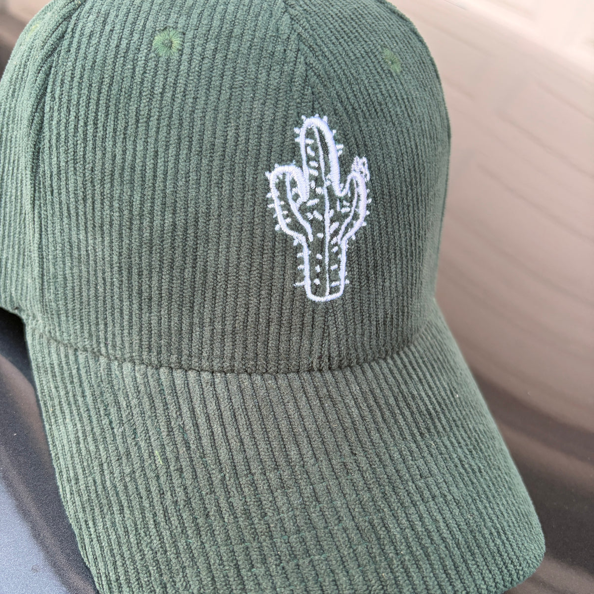 Corduroy Cactus Dad Hat