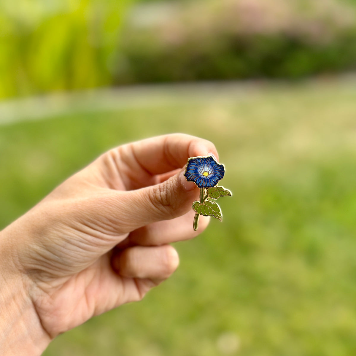 Morning Glory Pin