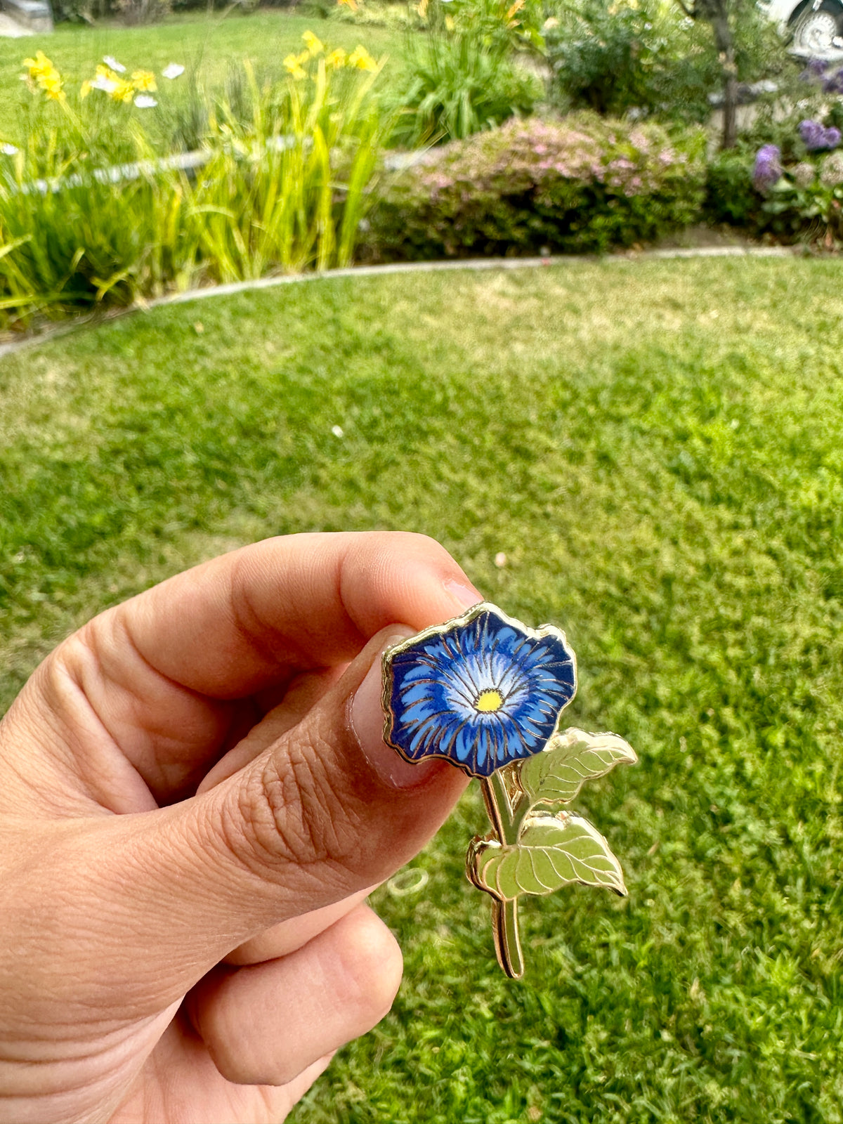 Morning Glory Pin