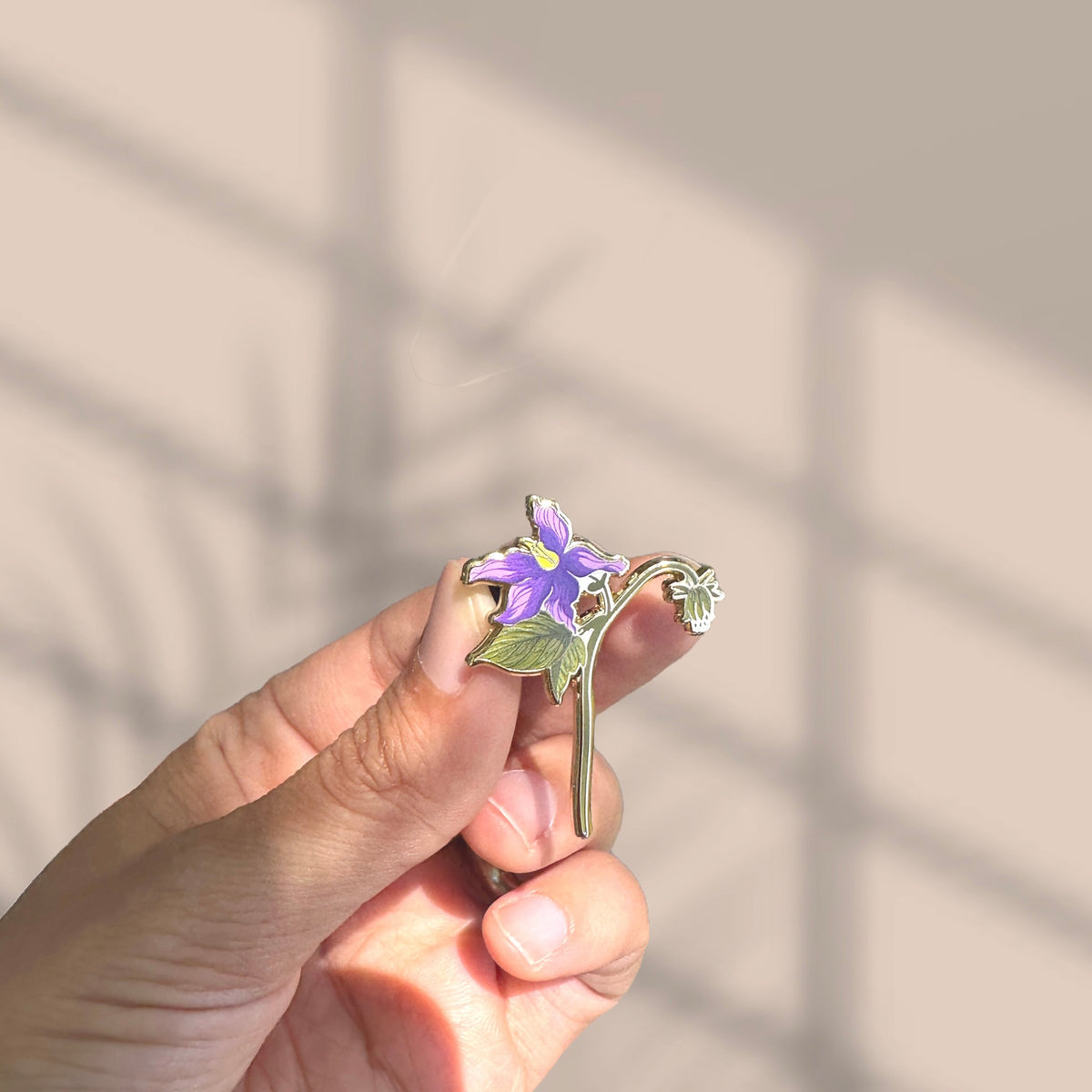 Nightshade Enamel Pin