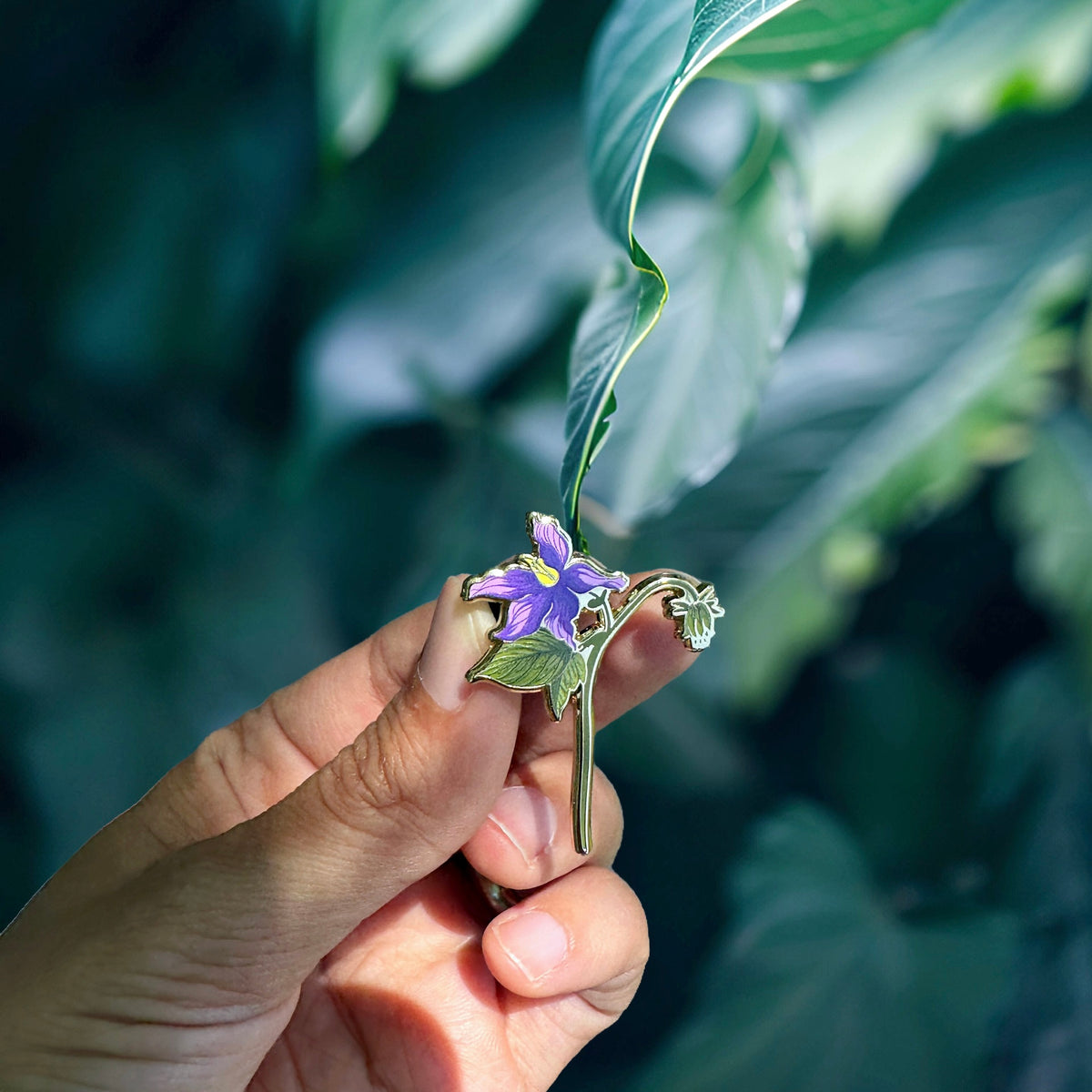 Nightshade Enamel Pin