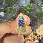 Load image into Gallery viewer, Bluebonnet Enamel Pin
