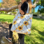 Load image into Gallery viewer, Sunflower Bliss Tote Bag: Carry the Sunshine Everywhere You Go
