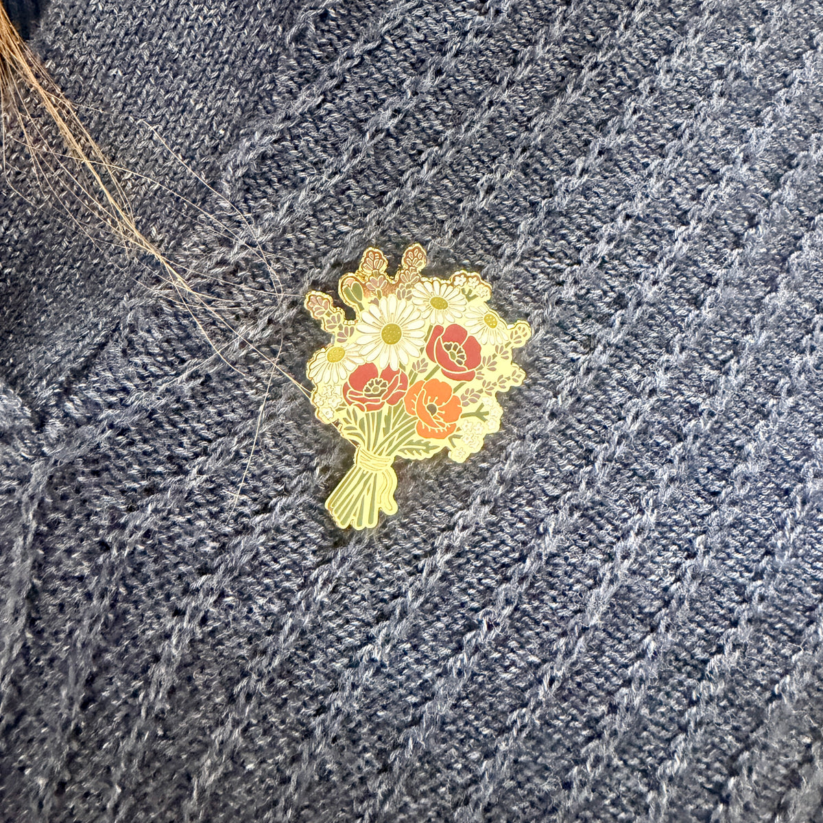 Wildflower Bouquet Pin