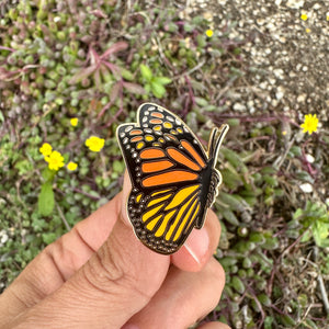 Monarch Butterfly Enamel Pin