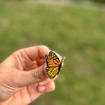 Load image into Gallery viewer, Monarch Butterfly Enamel Pin
