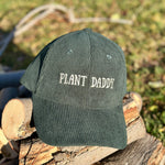 Load image into Gallery viewer, Corduroy Green Plant Daddy Hat Stylish and Comfortable for Nature Lovers
