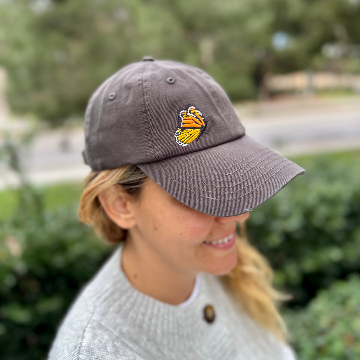 Butterfly Embroidered Hat