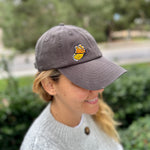 Load image into Gallery viewer, Butterfly Hat – Nature-Inspired Embroidered Cap, Minimalist Aesthetic for Outdoor Lovers
