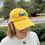 Load image into Gallery viewer, Mountain Forest Bear Hat – Embroidered Nature Scene, Adventure &amp; Hiking Cap, Perfect Gift for Outdoor Lovers
