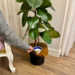 Wood Planter Cover Table – Stylish Plant Table & Multi-Use Tray