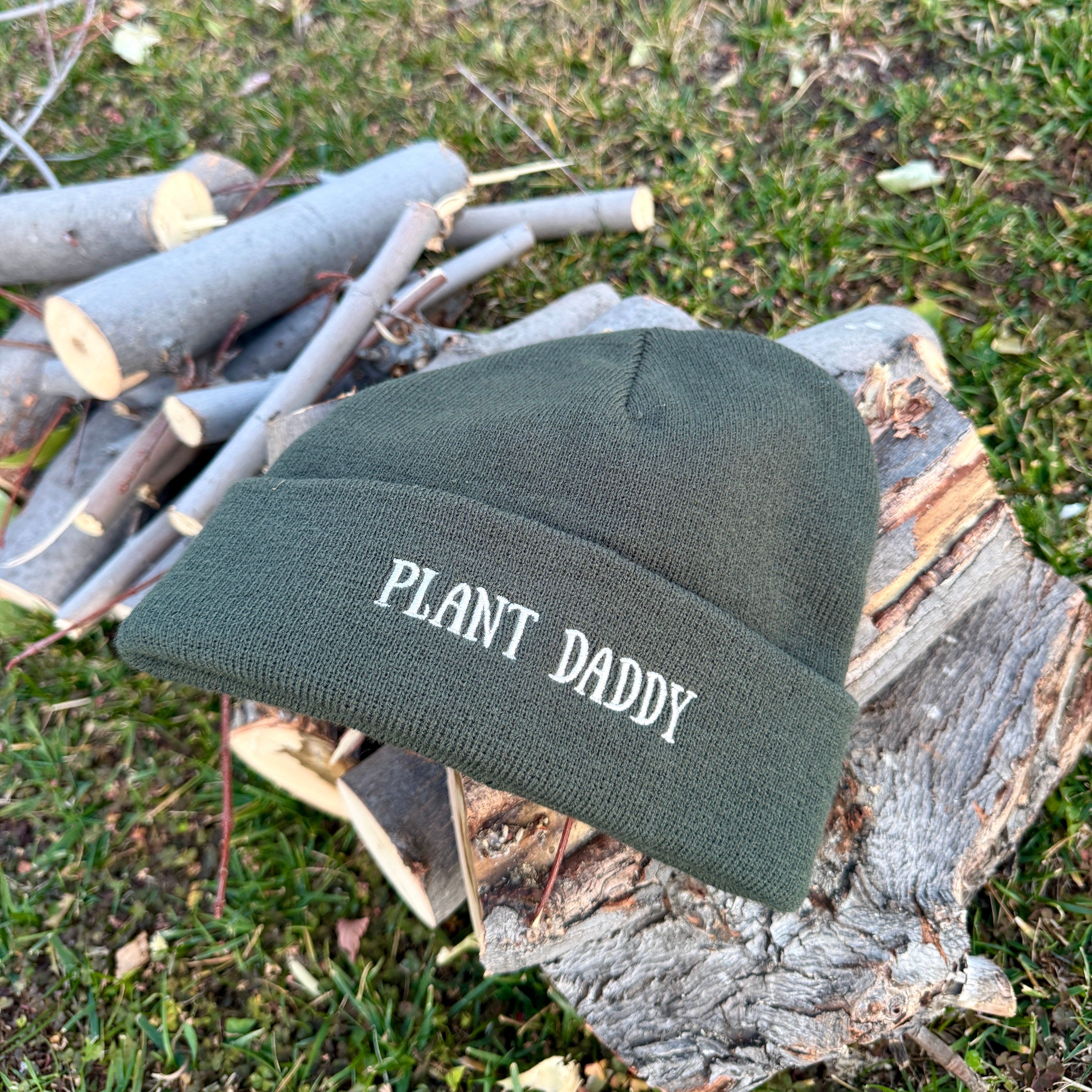 Plant Daddy Beanie Cozy and Stylish for Plant Lovers