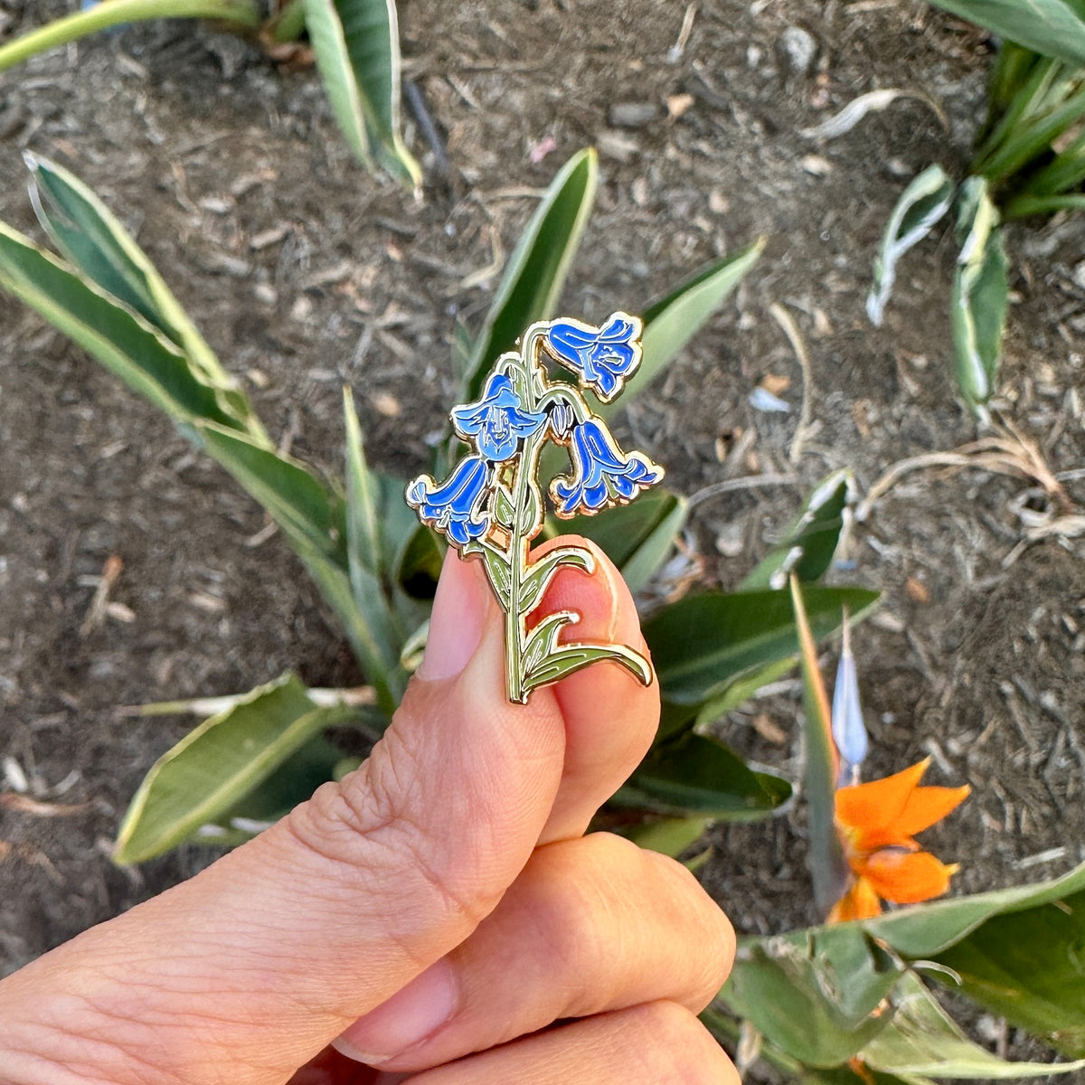 Bluebell Enamel Pin