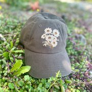 Daisy Embroidered Hat