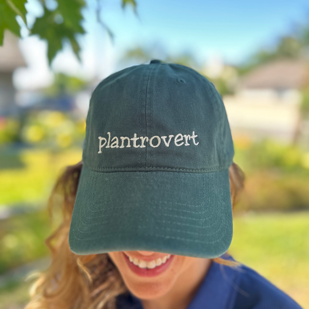 Plantrovert Embroidered Hat