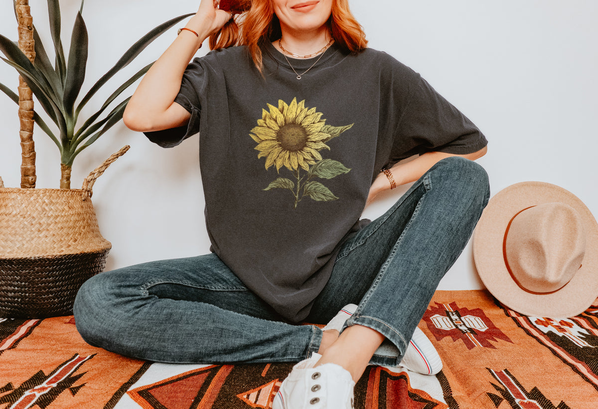 Vintage Sunflower T-Shirt