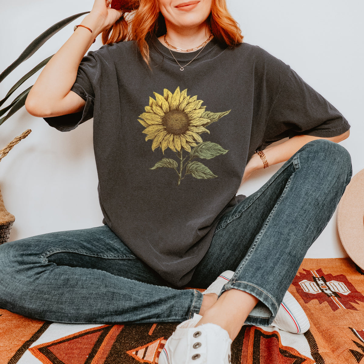Vintage Sunflower T-Shirt