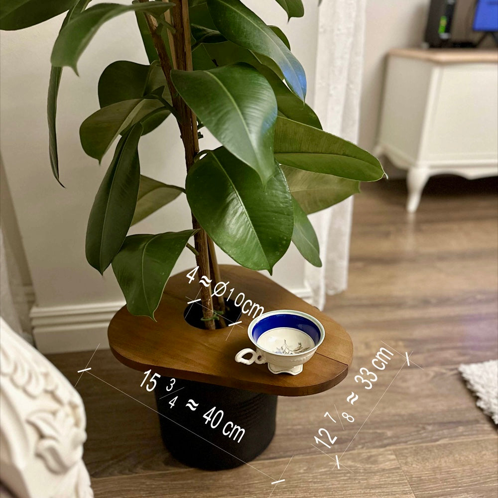 planter table indoor Wood Planter Cover Table – Stylish Plant Table & Multi-Use Tray – Plant Scouts