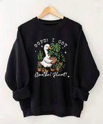 Load image into Gallery viewer, Oops I Got Another Plant Sweatshirt – Funny Plant Lover Goose Crewneck – Cozy Plant Mom Gift – Gardener Humor Pullover
