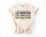 Load image into Gallery viewer, Respect the Locals California Wildlife Vintage T-Shirt – National Park Animal Graphic Tee
