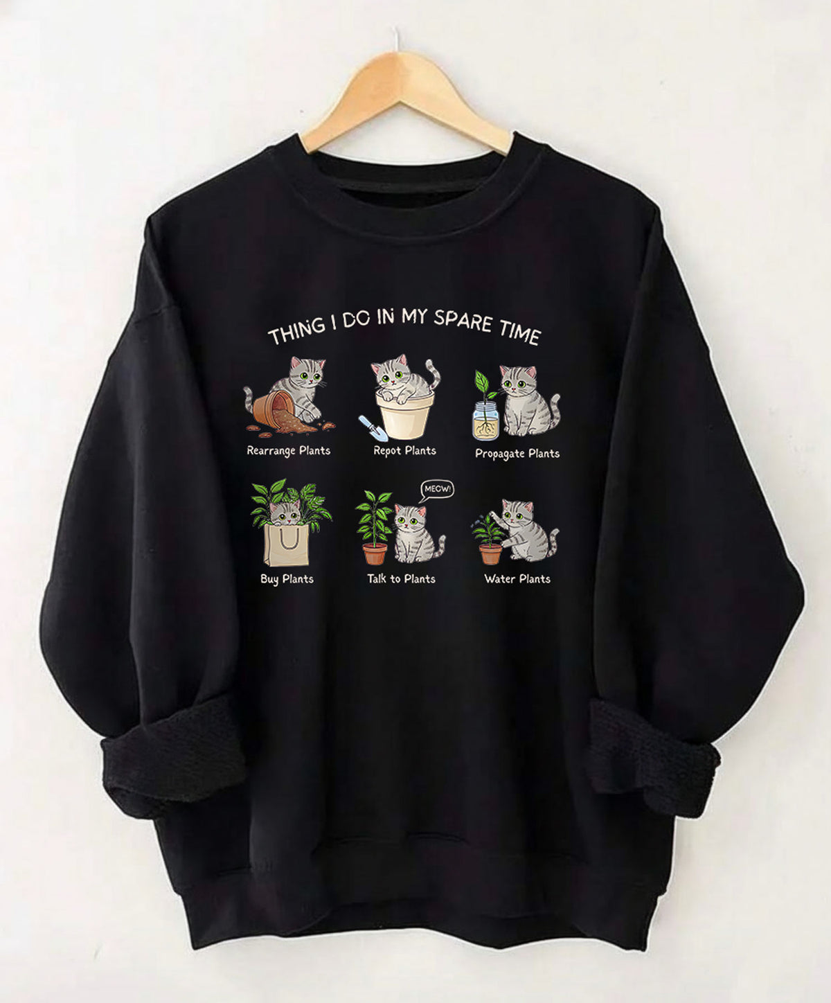 Spare Time Cat Tee