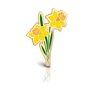 Birth Flower Daffodil Enamel Pin: A Splash of Sunshine