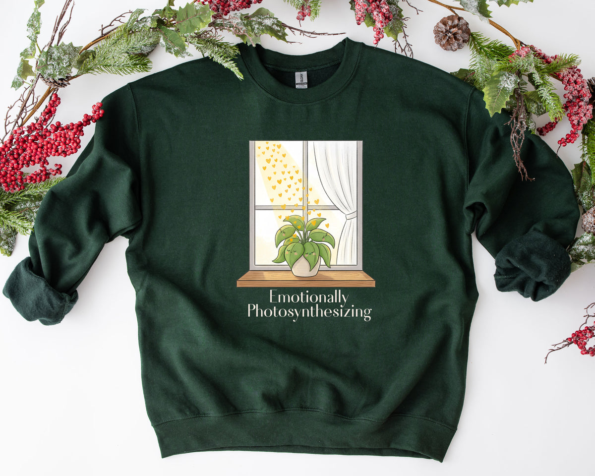 Emotionally Photosynthesizing Sweatshirt