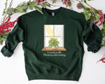 Load image into Gallery viewer, Emotionally Photosynthesizing Sweatshirt, Valentine’s Day Plant Lover Gift, Cozy Botanical Crewneck, Houseplant Lover Sweater

