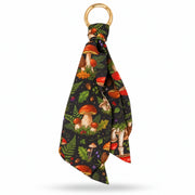 Mushroom Satin Scarf Keychain