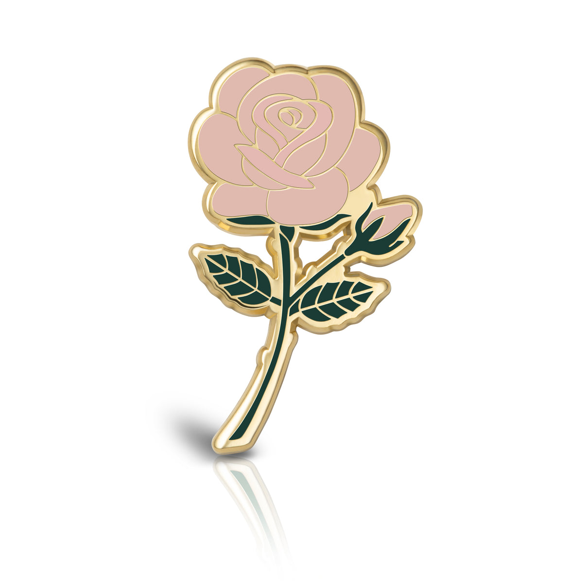Pink Rose Pin