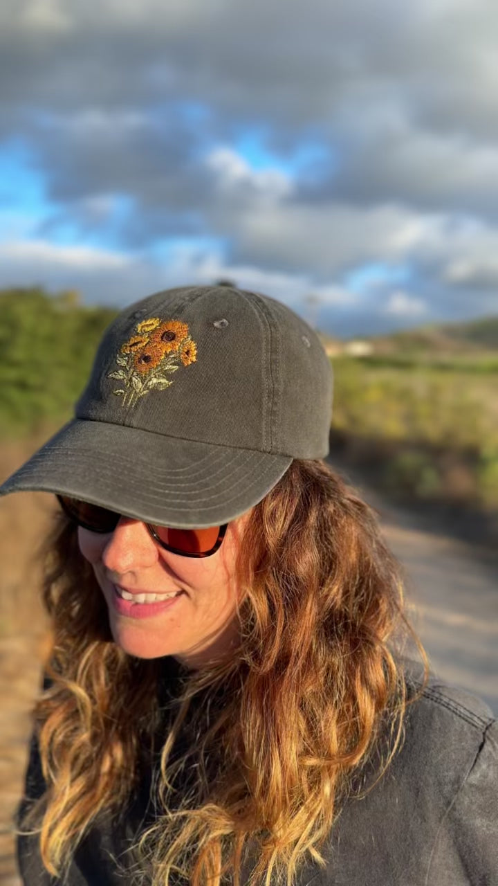 Load video: Sunflower Hat