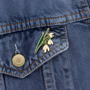 Snowdrop Pin · January Birth Flower