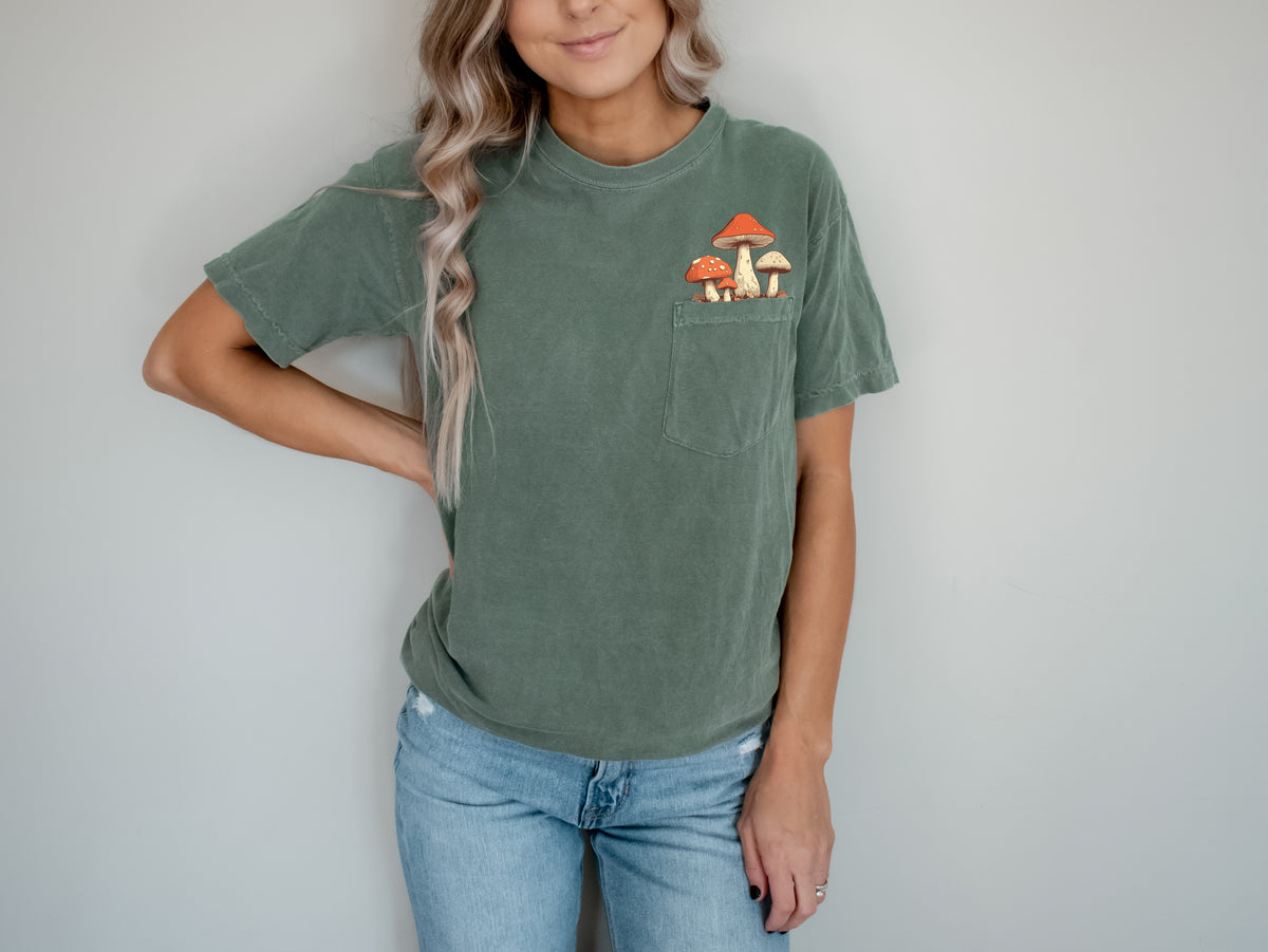Forest Fungi Pocket T-Shirt