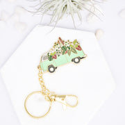 Plant Van Keychain
