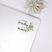 Plant Hoarding Sticker