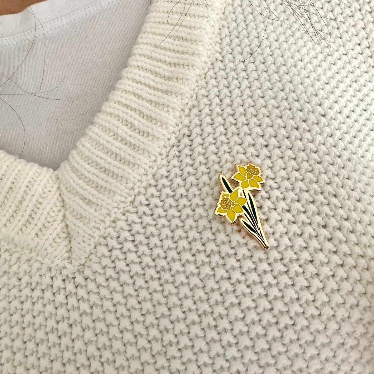 Daffodil Pin · March Birth Flower