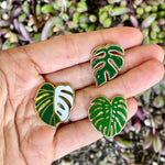 Load image into Gallery viewer, Buy Monstera Deliciosa Plant Pin  - Enamel Pin | Plant Scouts
