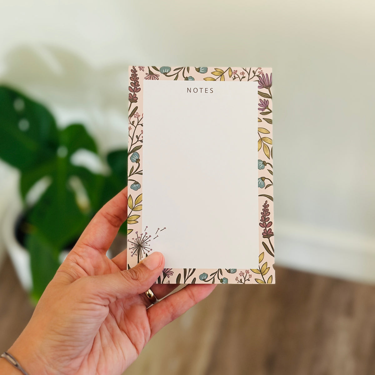 Wildflowers Lined Notepad