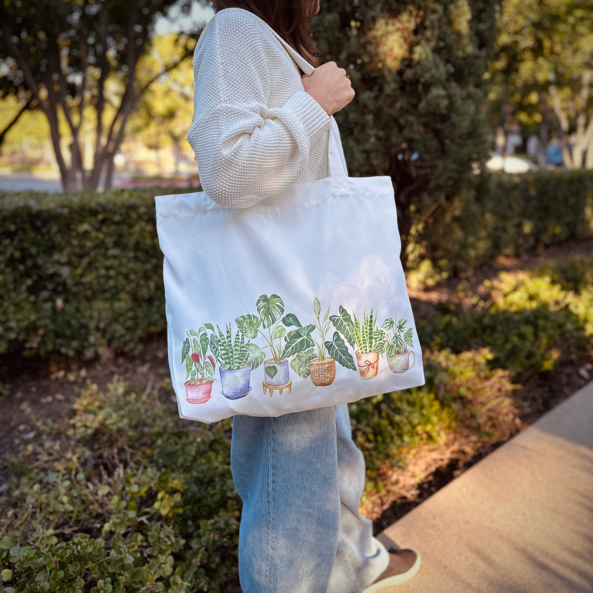 Potted Plants Tote Bag