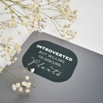 Load image into Gallery viewer, Introverted Willing to Discuss Plants Sticker
