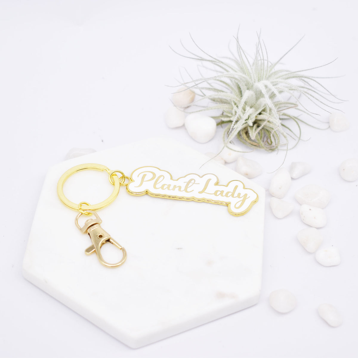 Plant Lady Keychain